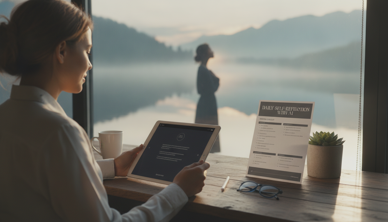 AI Daily Reflection: 5-Min Morning & Evening Checklist