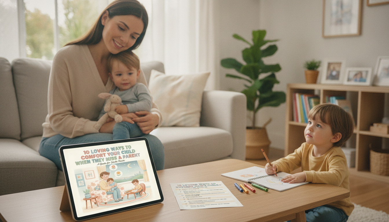 Comfort a Child Missing a Parent: 10 Gentle Ways