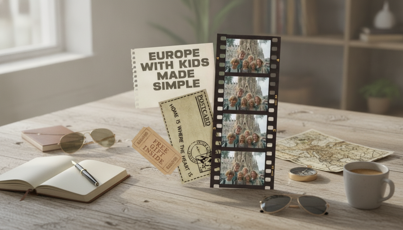 Europe Trip Planning With Kids: Calm, Simple Guide