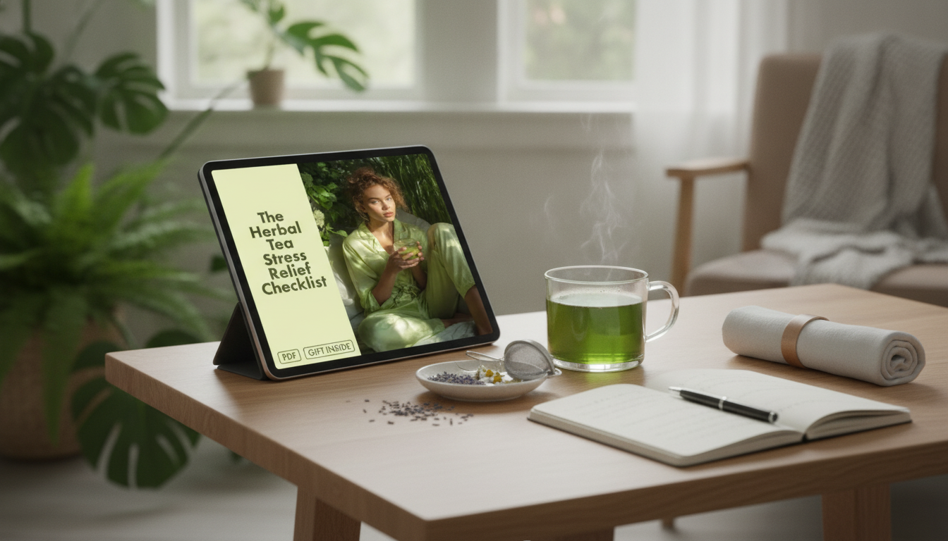 Herbal Tea Stress-Relief Checklist: 10-Min Calm Ritual