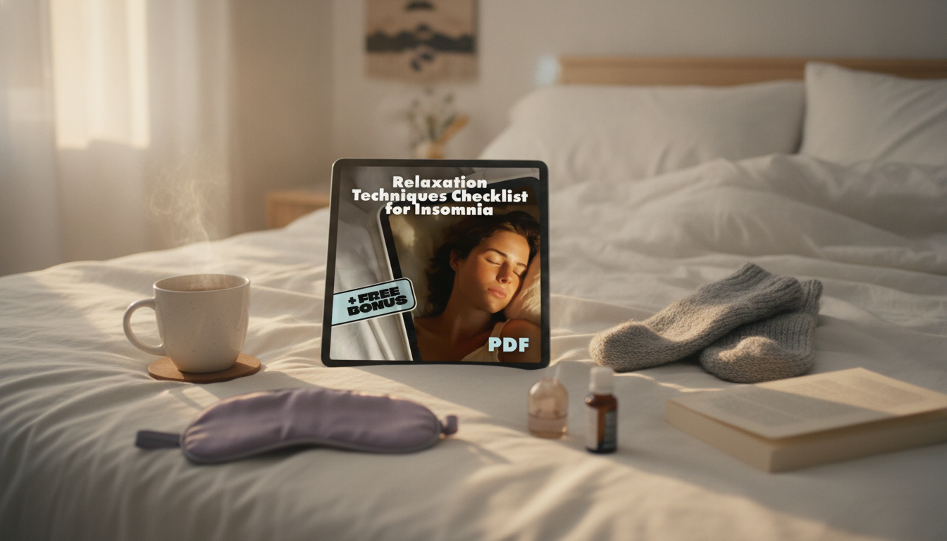 Insomnia Wind-Down Checklist: 20-Minute Bedtime Routine