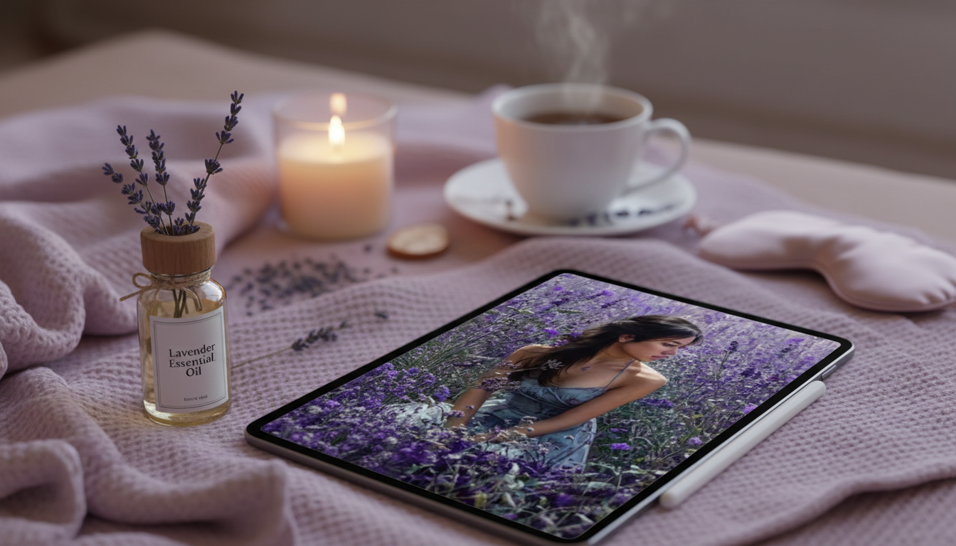 Lavender Wind-Down Checklist for Calm and Better Sleep